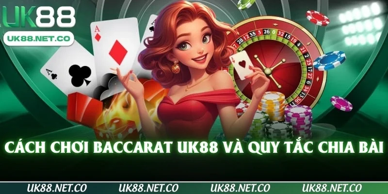 cách chơi Baccarat UK88 và quy tắc chia bài