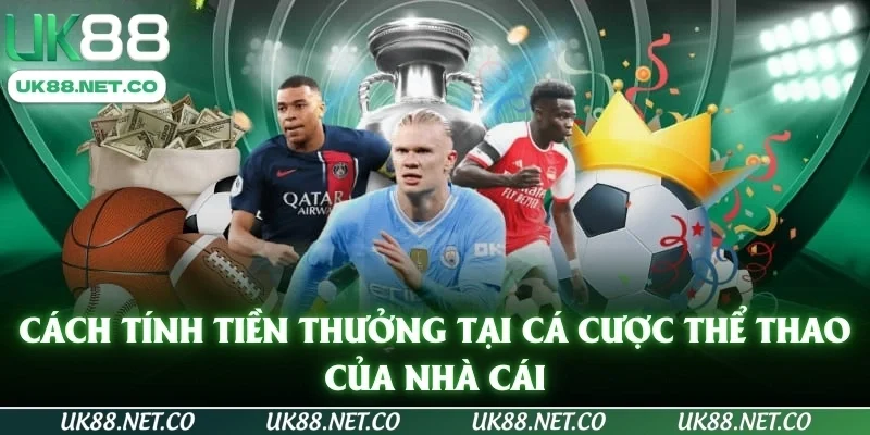 Cách tính tiền thưởng tại cá cược thể thao của nhà cái