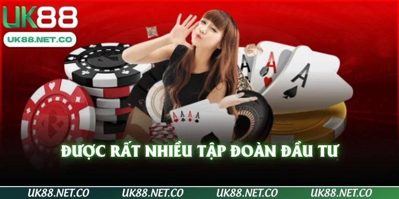 Được rất nhiều tập đoàn đầu tư