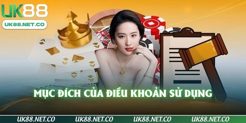 Mục đích của điều khoản sử dụng