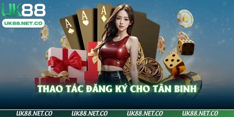 Thao tác đăng ký cho tân binh